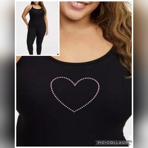 🆕️🩷✨️TORRID HEART CATSUIT -  FULL LENGTH✨️🩷